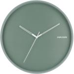 Bonami Mátově zelené nástěnné hodiny Karlsson Hue, ø 40 cm