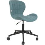 Kancelářské židle Zuiver v modré barvě 
