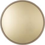 Zrcadla na zeď Zuiver ve zlaté barvě v elegantním stylu z ocele 