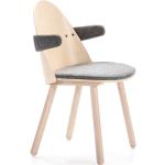 Jídelní židle v moderním stylu s loketní opěrkou 