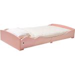 Dětské postele v růžové barvě s motivem velryba 