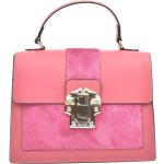Dámské Kožené kabelky Isabella Rhea v růžové barvě v elegantním stylu z kůže ve slevě 