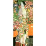 Cedule v secesním stylu s motivem Gustav Klimt 
