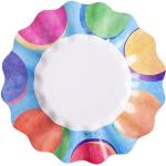 Sady talířů vícebarevné z papíru 