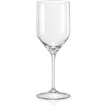 Sklenice na víno v elegantním stylu ze skla ve slevě 