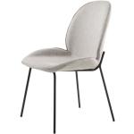 Jídelní židle Canett v šedé barvě v industriálním stylu 