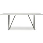 Jídelní stoly v šedé barvě v minimalistickém stylu mořené ve slevě 