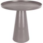 Odkládací stolky LEITMOTIV v šedé barvě v elegantním stylu z kovu 
