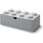 Úložné boxy Lego v šedé barvě 
