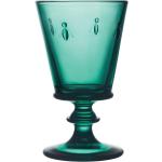 Sklenice na víno La Rochére v zelené barvě v moderním stylu ze skla 