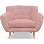 Křesla Cosmopolitan Design v růžové barvě z borovice s nohami ve slevě 