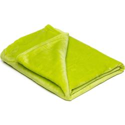 Bonami Světle zelená mikroplyšová deka My House, 1