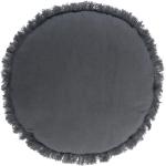 Povlaky na polštář v šedé barvě lněné 