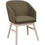 Designové židle v zelené barvě v moderním stylu ze dřeva 2 ks v balení lakované ve slevě udržitelná móda 