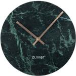 Bonami Zelené nástěnné mramorové hodiny Zuiver Mar