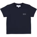 Dětská trička s límečkem Chlapecké v námořnicky modré barvě z bavlny ve velikosti 68 strečové od značky Boss z obchodu Answear.cz 