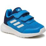 Dívčí Šněrovací kotníkové boty adidas v modré barvě ve velikosti 23 
