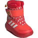 Dámské Sněhule adidas v červené barvě ve velikosti 20 ve slevě na zimu 