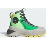Pánské Vysoké trekové boty adidas Adidas by Stella McCartney v limetkově zelené barvě z gumy ve velikosti 38,5 