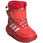 Dámské Sněhule adidas v červené barvě ve velikosti 19 ve slevě na zimu 