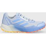 Dámské Běžecké boty adidas Terrex Agravic Flow v modré barvě ze síťoviny ve velikosti 41,5 
