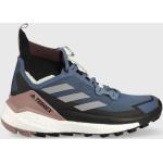 Dámské Běžecké boty adidas Terrex Free Hiker v modré barvě z látky ve velikosti 40,5 ve slevě 