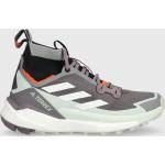Dámské Běžecké boty adidas Terrex Free Hiker v šedé barvě z látky ve velikosti 41,5 
