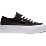 Nová kolekce: Dámské Skate boty DC Shoes v černé barvě v skater stylu z plátěného materiálu ve velikosti 38 ve slevě 