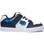 Nová kolekce: Dětské Skate boty DC Shoes Kids v modré barvě v skater stylu z plátěného materiálu ve velikosti 36 ve slevě 