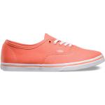 Dámské Skate boty Vans AUTHENTIC Lo Pro v oranžové barvě v skater stylu z plátěného materiálu ve velikosti 37 ve slevě 