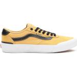 Pánské Skate boty Vans Chima Pro v žluté barvě v skater stylu z plátěného materiálu ve velikosti 36 ve slevě 