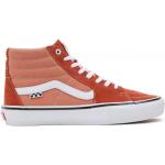 Nová kolekce: Pánské Skate boty Vans SK8-Hi v oranžové barvě v skater stylu z plátěného materiálu ve velikosti 37 ve slevě 