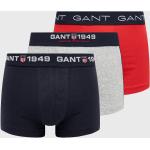 Boxerky Gant pánské, šedá barva