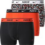 Pánské Boxerky Nike Sportswear v oranžové barvě ve velikosti L 3 ks v balení ve slevě 