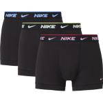 Pánské Boxerky Nike v černé barvě ve velikosti L 3 ks v balení ve slevě 