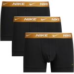 Pánské Boxerky Nike v černé barvě ve velikosti S 3 ks v balení ve slevě 