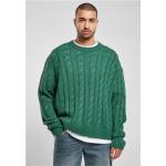 Pánské Pletené svetry Urban Classics v zelené barvě ve velikosti 3 XL ve slevě plus size 