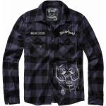 Pánská košile // Brandit / Motörhead Checkshirt black/grey