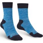 Dámské Ponožky Bridgedale v modré barvě s marl vzorem Merino ve velikosti L 