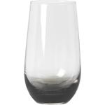 Sklenice na vodu v šedé barvě v minimalistickém stylu ze skla o objemu 550 ml 