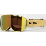 Dámské Snowboardové brýle Roxy Sunset v žluté barvě z polyuretanu ve slevě na zimu 