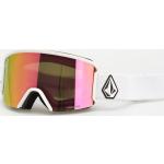 Pánské Snowboardové brýle Volcom v bílé barvě z polykarbonátu ve slevě na zimu 