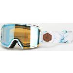 Pánské Snowboardové brýle Volcom v bílé barvě z polykarbonátu ve slevě na zimu 