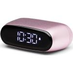 Nová kolekce: Designové hodiny Lexon v růžové barvě v minimalistickém stylu z plastu 