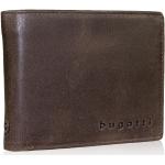 Pánské Kožené peněženky Bugatti v hnědé barvě z kůže ve slevě 