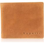 Pánské Kožené peněženky Bugatti v koňakové barvě z kůže ve slevě 