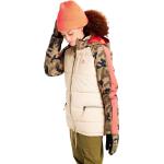 Dámské Zimní bundy s kapucí Burton Nepromokavé Prodyšné z taftu ve velikosti M s kapsou na skipas ve slevě 
