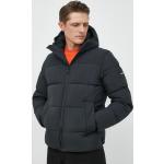 Pánské Designer Zimní bundy s kapucí Calvin Klein v černé barvě z polyesteru 