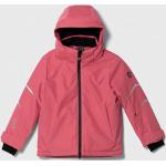 Dětské bundy s kapucí Chlapecké v růžové barvě z polyesteru od značky Emporio Armani EA7 z obchodu Answear.cz s poštovným zdarma 