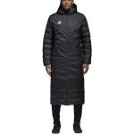 Pánské Zimní bundy s kapucí adidas v černé barvě ve velikosti S ve slevě 